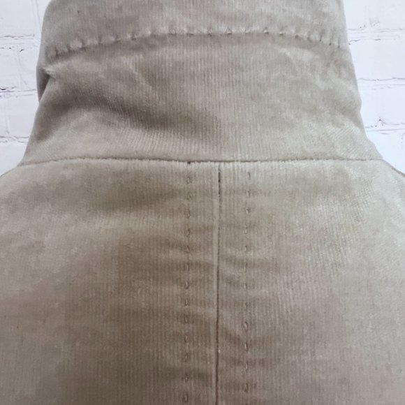 Theory Beige Hi Neck Military Fitted Crop Jacket - SIze 6 - Picture 12 of 14